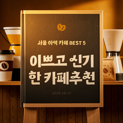 2025 서울 이색 카페 투어의 시작, '서울 카페쇼' 핫플레이스